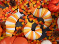 PRE ORDER for October Halloween Candy Corn Fidget Slug Toy – 6 Inch Articulated 3D Printed